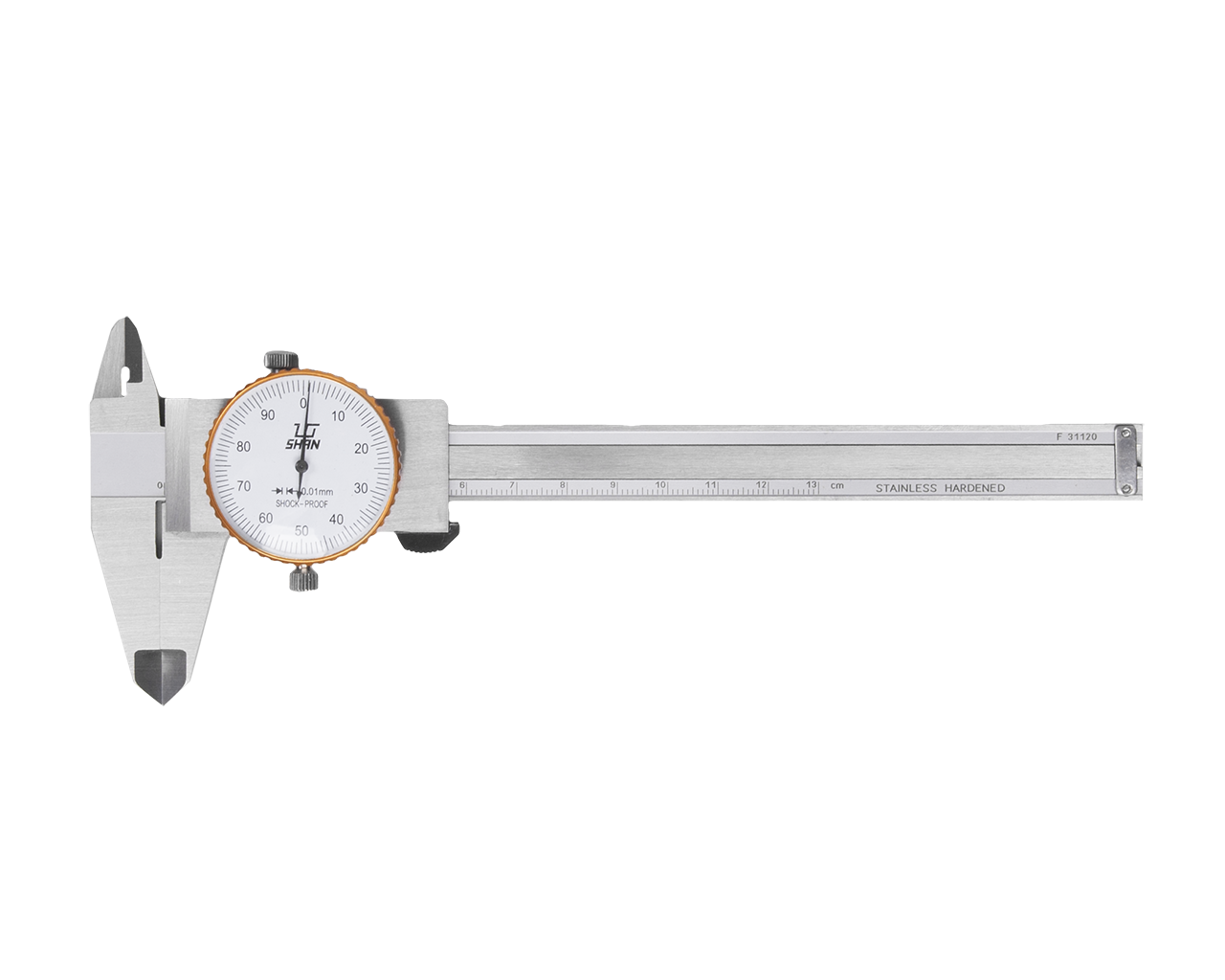 Штангенциркуль ШЦК-1-125 0.01 губ.40мм (ГРСИ №62052-15) SHAN штангенциркуль специальный шццср 0 300 0 01 разметочный грси 76551 19 shan