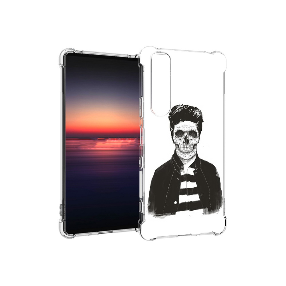 

Чехол MyPads Tocco для Sony Xperia 1 III скелет (PT162368.229.604), Прозрачный, Tocco