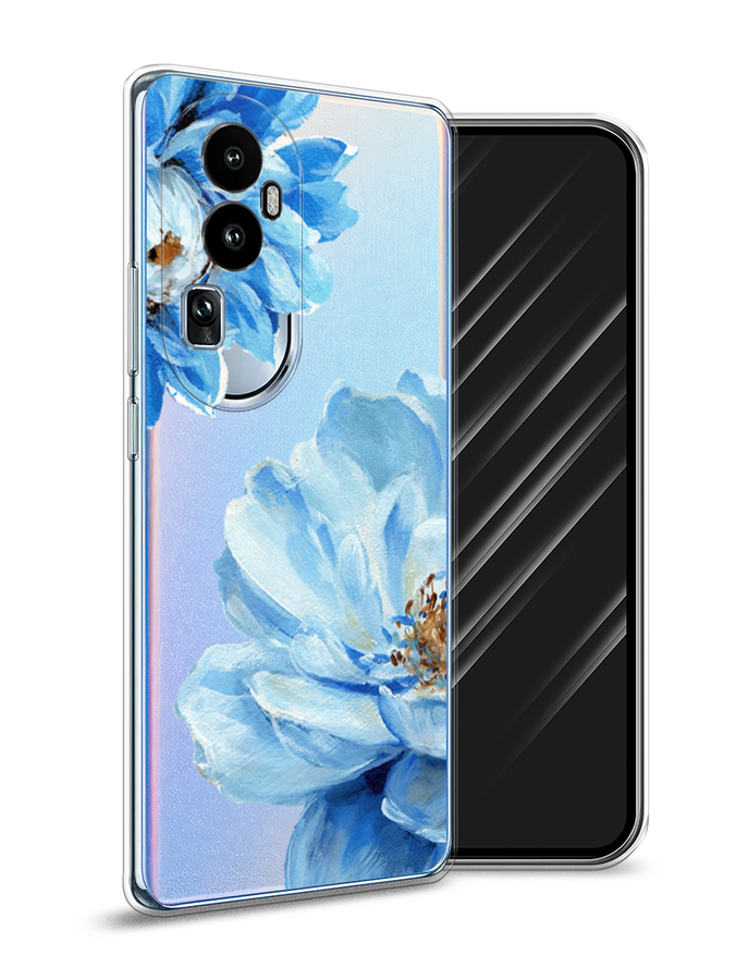 

Чехол Awog на Oppo Reno 10 "Голубые клематисы", Голубой, 2514550-8