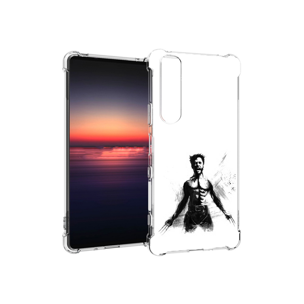 

Чехол MyPads Tocco для Sony Xperia 1 III росомаха (PT162368.229.587), Прозрачный, Tocco
