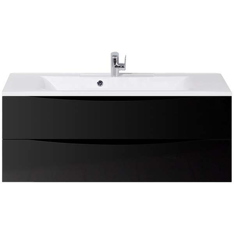 

Тумба с раковиной BelBagno Marino 120 nero lucido