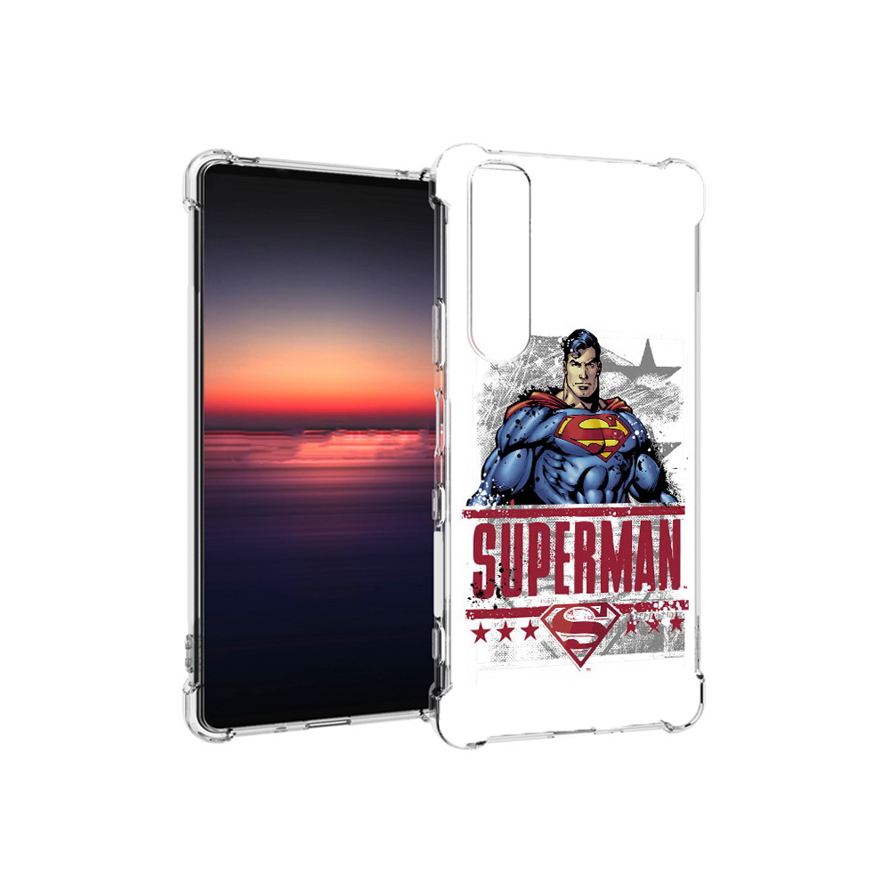 

Чехол MyPads Tocco для Sony Xperia 1 III рисунок супермен (PT162368.229.583), Прозрачный, Tocco