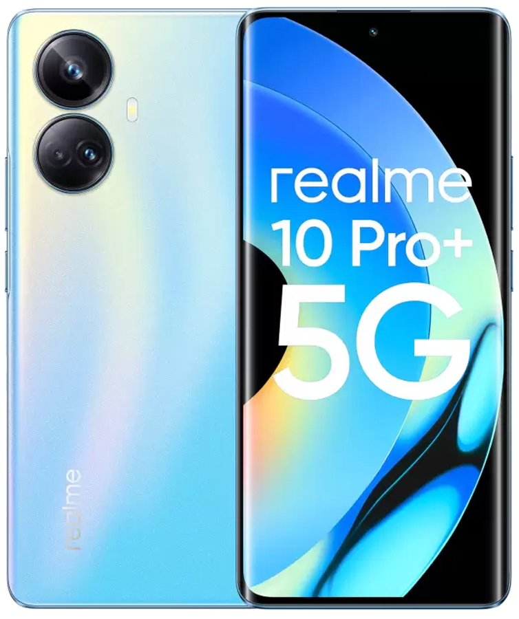 Смартфон Realme 10 Pro+ 8/128GB Nebula Blue (RMX3686)