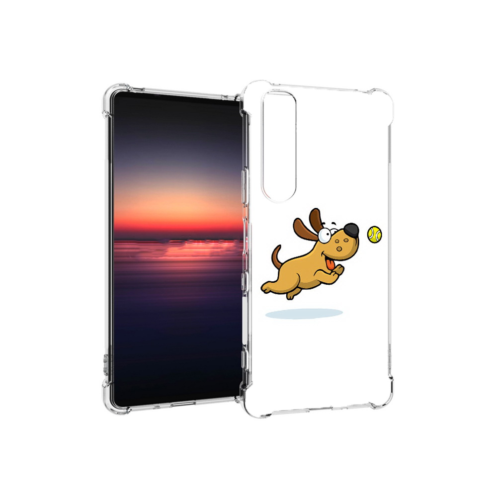 

Чехол MyPads Tocco для Sony Xperia 1 III пёсик (PT162368.229.563), Прозрачный, Tocco
