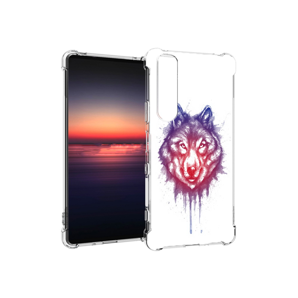 

Чехол MyPads Tocco для Sony Xperia 1 III пушистый волк (PT162368.229.561), Прозрачный, Tocco