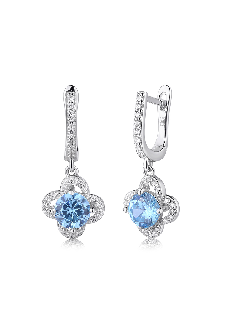 

Серьги подвески из серебра с фианитом Ogisana E30114, E30114