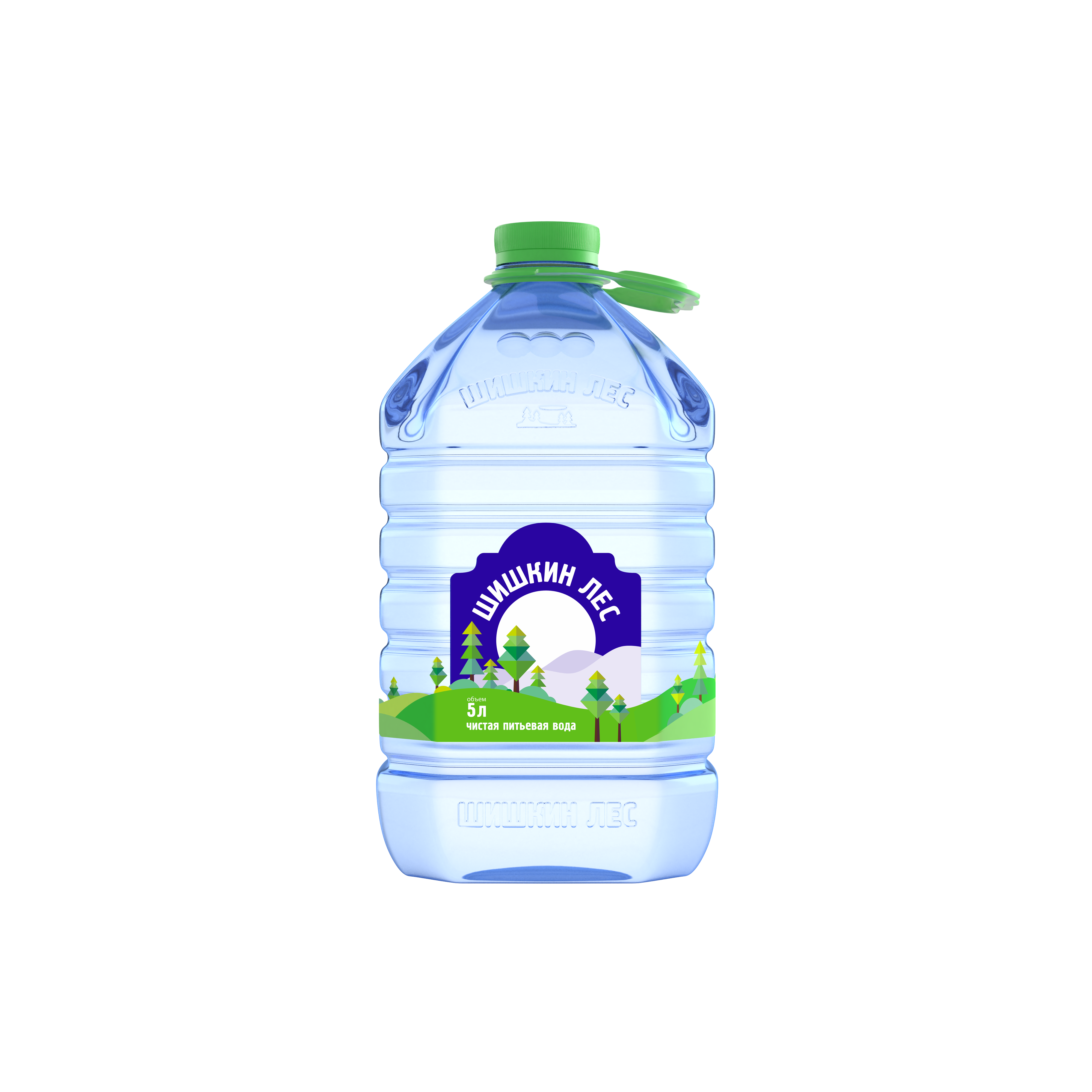Вода питьевая Шишкин лес негазированная пластик 5 л