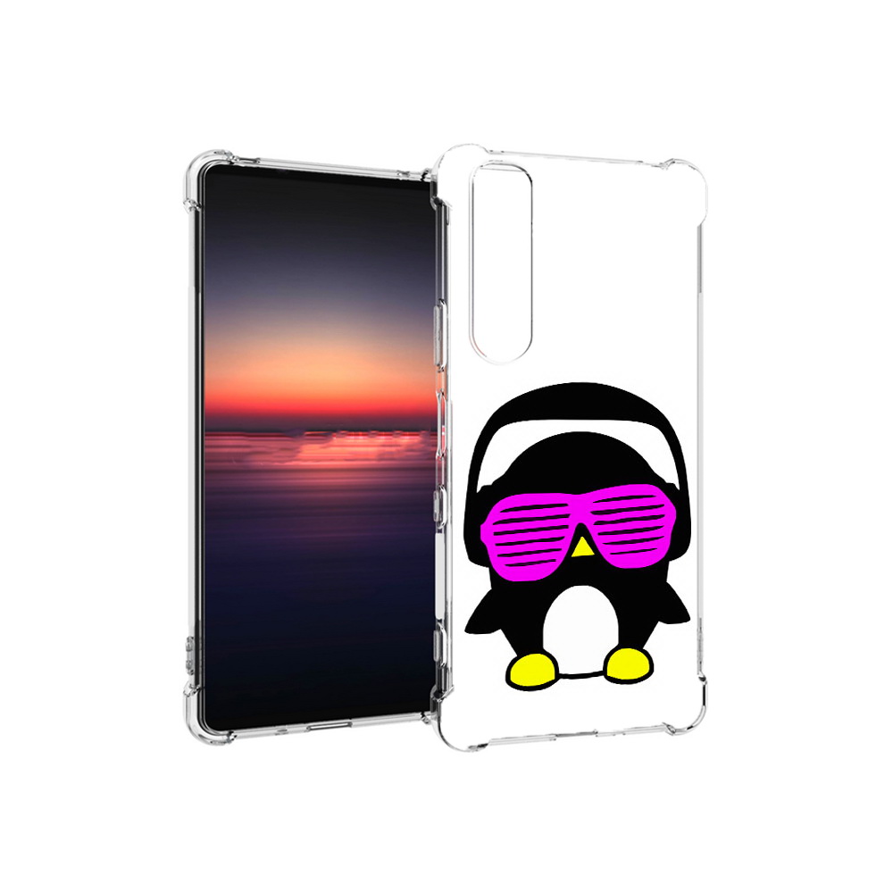 

Чехол MyPads Tocco для Sony Xperia 1 III пингвин (PT162368.229.541), Прозрачный, Tocco