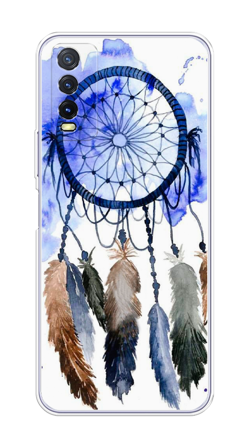

Чехол на Vivo Y20 "Ловец снов 1", Коричневый;синий, 263650-1