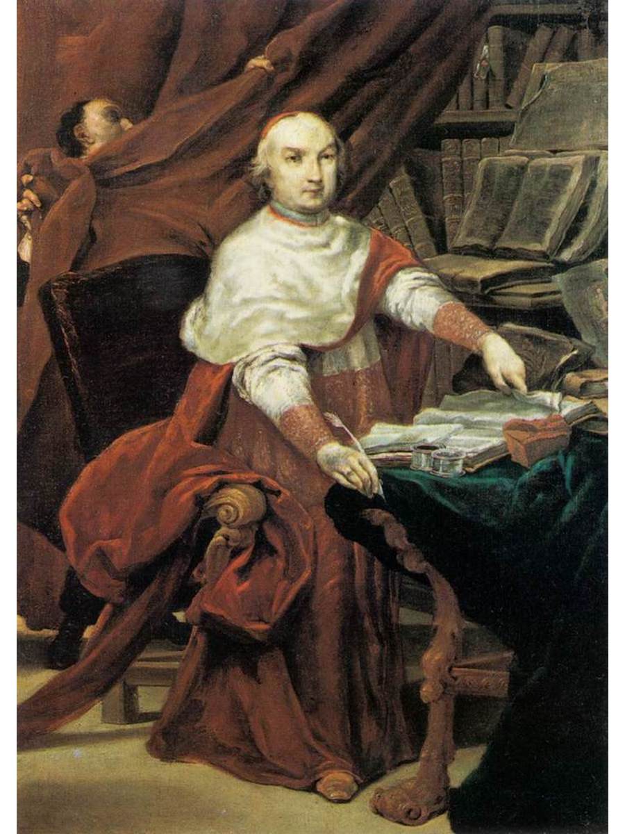 

Постер DRABS A2 Джузеппе Мария Креспи Cardinal Prospero Lambertini