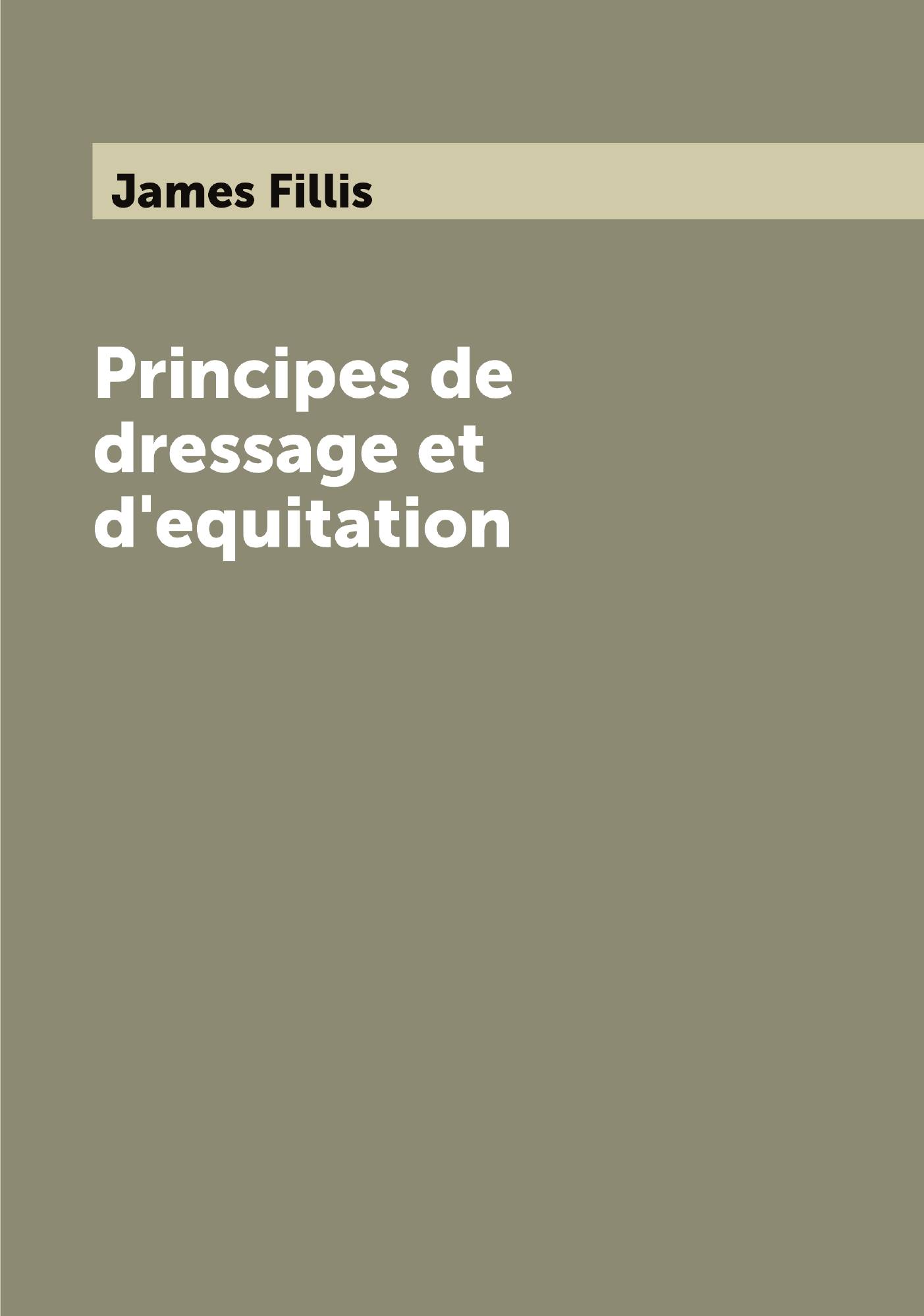 

Principes de dressage et d'equitation