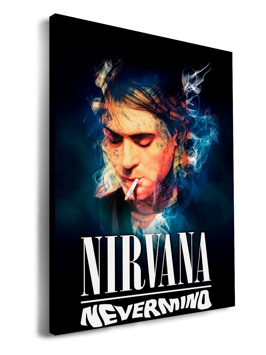 

Картина DRABS 90x60 см на холсте Smoke NEVERMIND