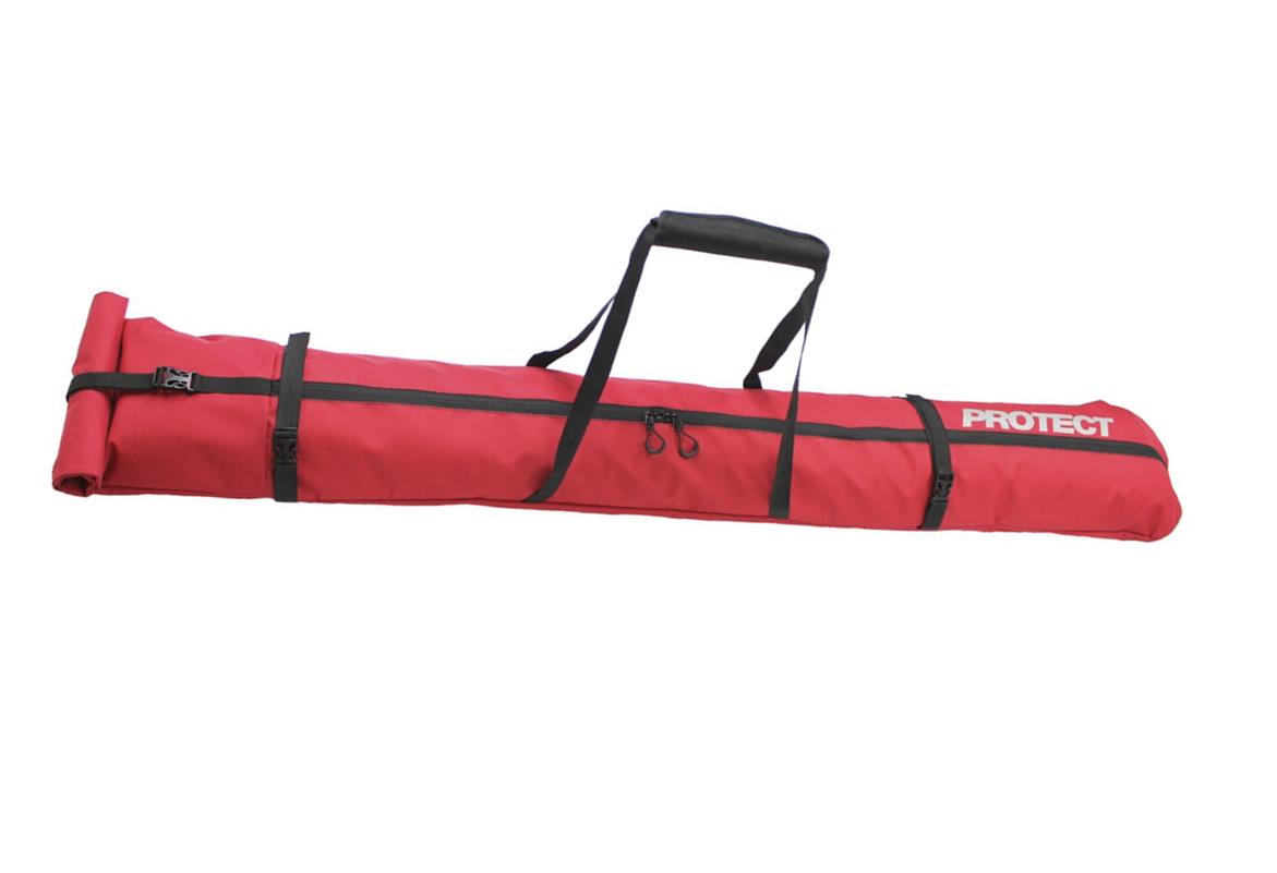 Чехол для лыж универсальный PROTECT 160-210 см красный (999-102)