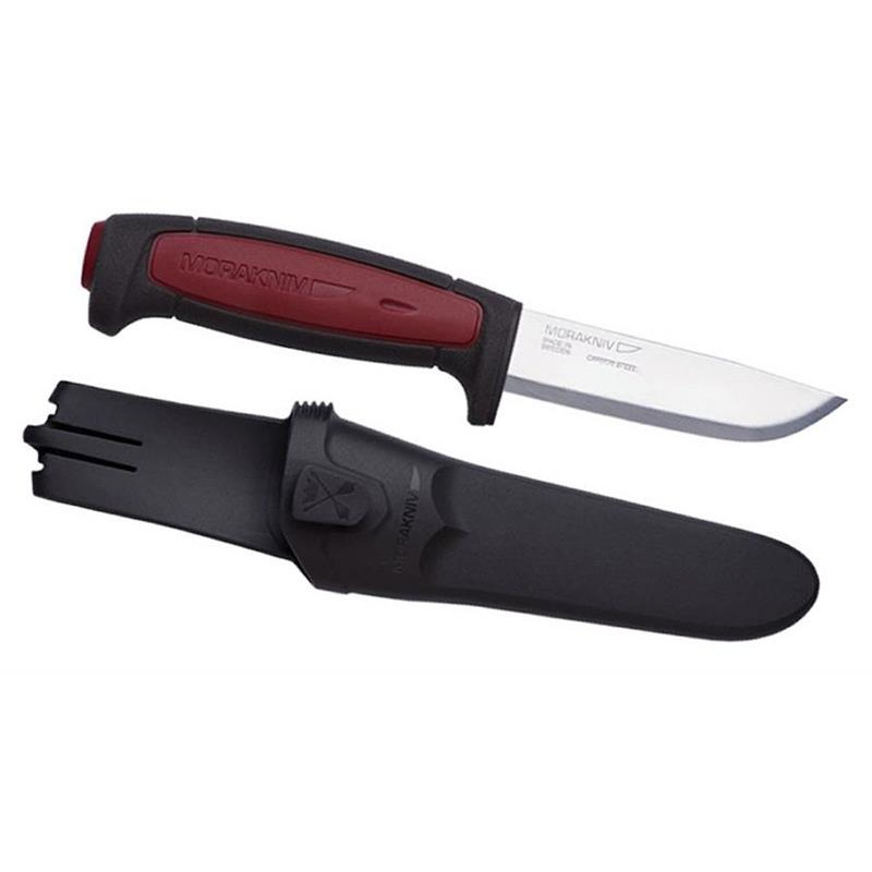 фото Туристический нож morakniv pro c 12243 черный; красный