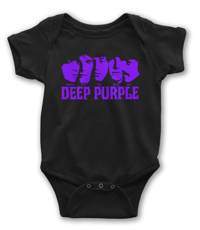 Боди детское WILD CHILD Deep Purple, цв.черный р.68