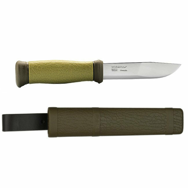 фото Туристический нож morakniv mora 2000 10629 зеленый