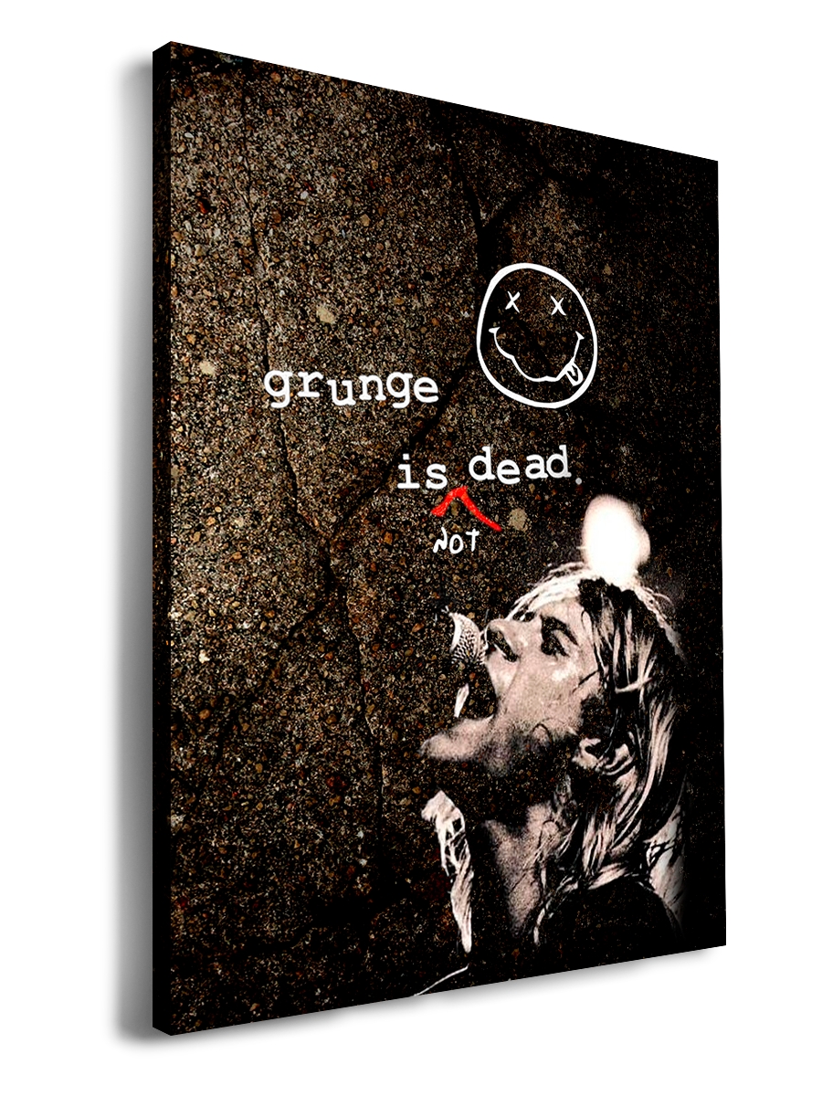 

Картина DRABS 90x60 см на холсте Grunge is not dead