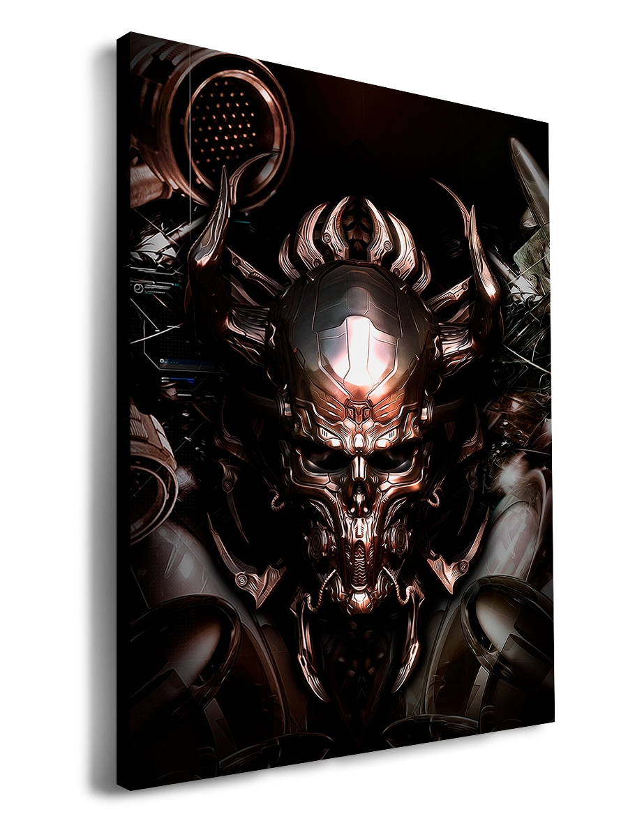

Картина DRABS 90x60 см на холсте Cyber evil