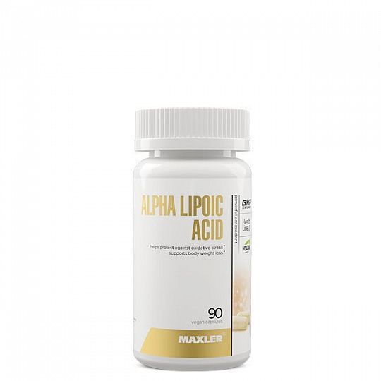 Альфа-липоевая кислота MAXLER Alpha Lipoic Acid (90 вегетарианских капсул)