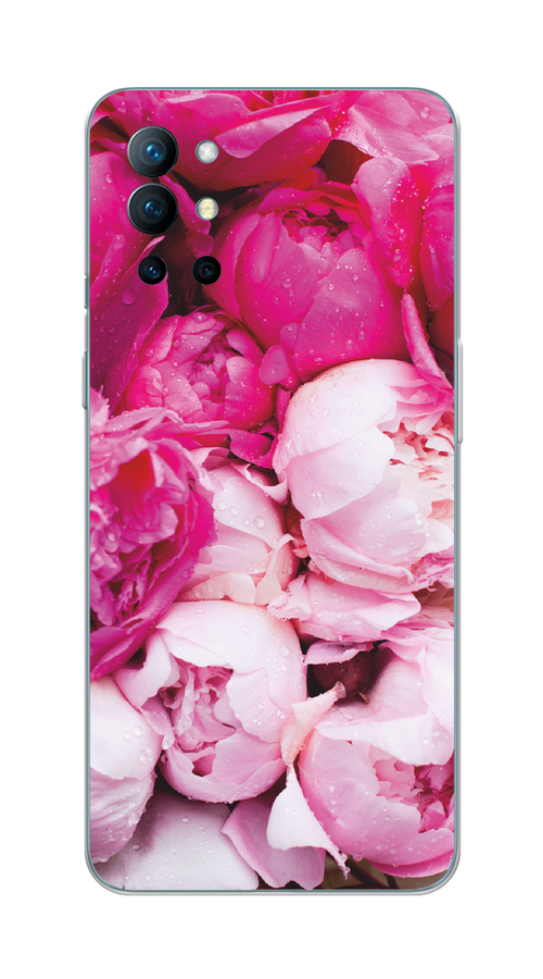 

Чехол Awog на OnePlus 9R / ВанПлас 9R "Пионы розово-белые", Белый;розовый, 151650-8