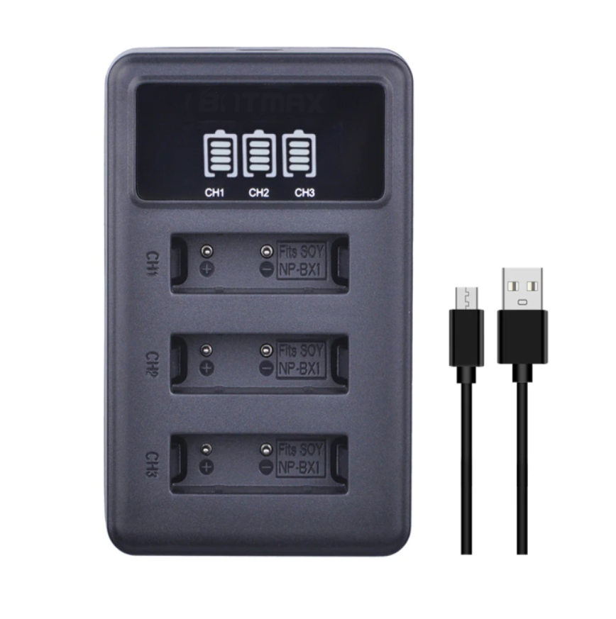 Зарядное устройство Run Energy для аккумуляторов Sony NP-BX1 зарядное устройство для акб energy graphite