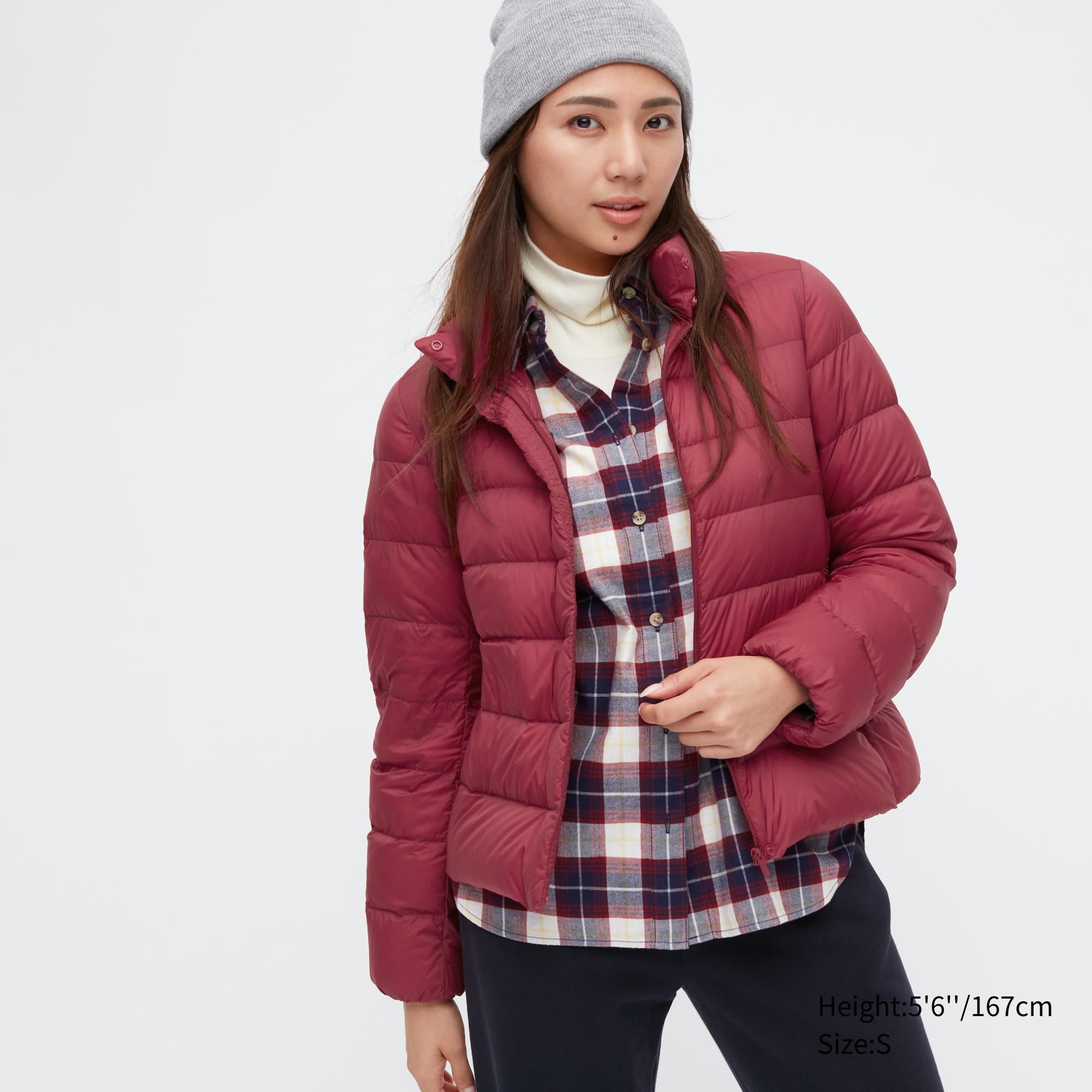 Пуховик женский UNIQLO 450310COL17 красный 2XL (доставка из-за рубежа)