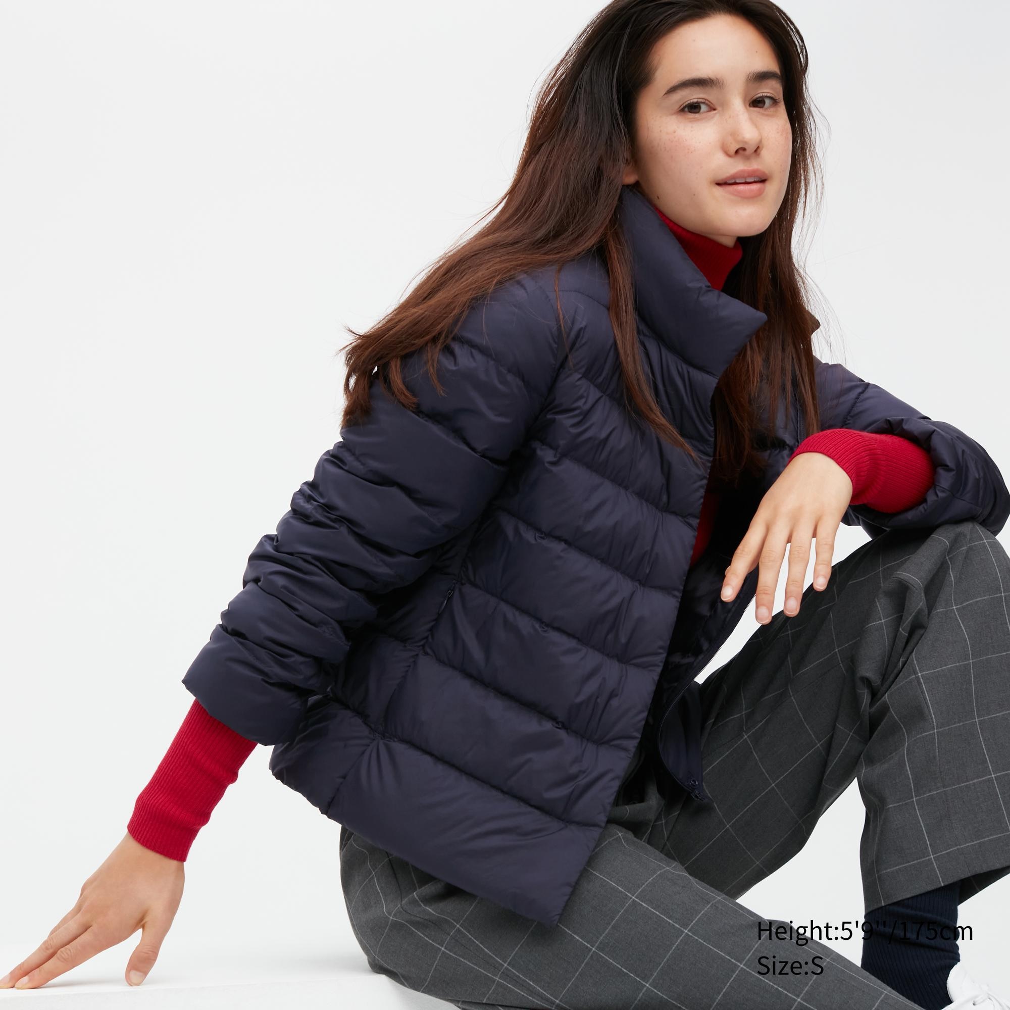 

Пуховик женский UNIQLO 450310COL69 синий L (доставка из-за рубежа), 450310COL69
