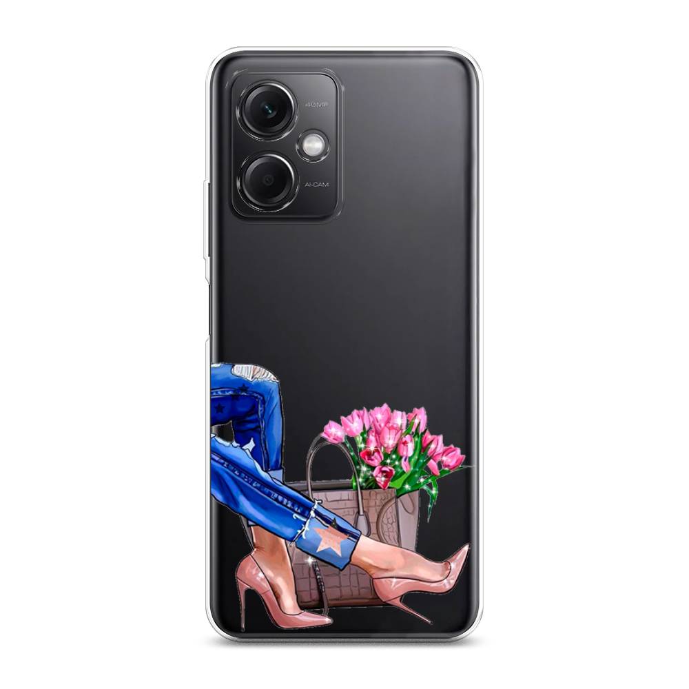 

Чехол Awog на Xiaomi Redmi Note 12 5G "Каблучки", Синий, 316950-7