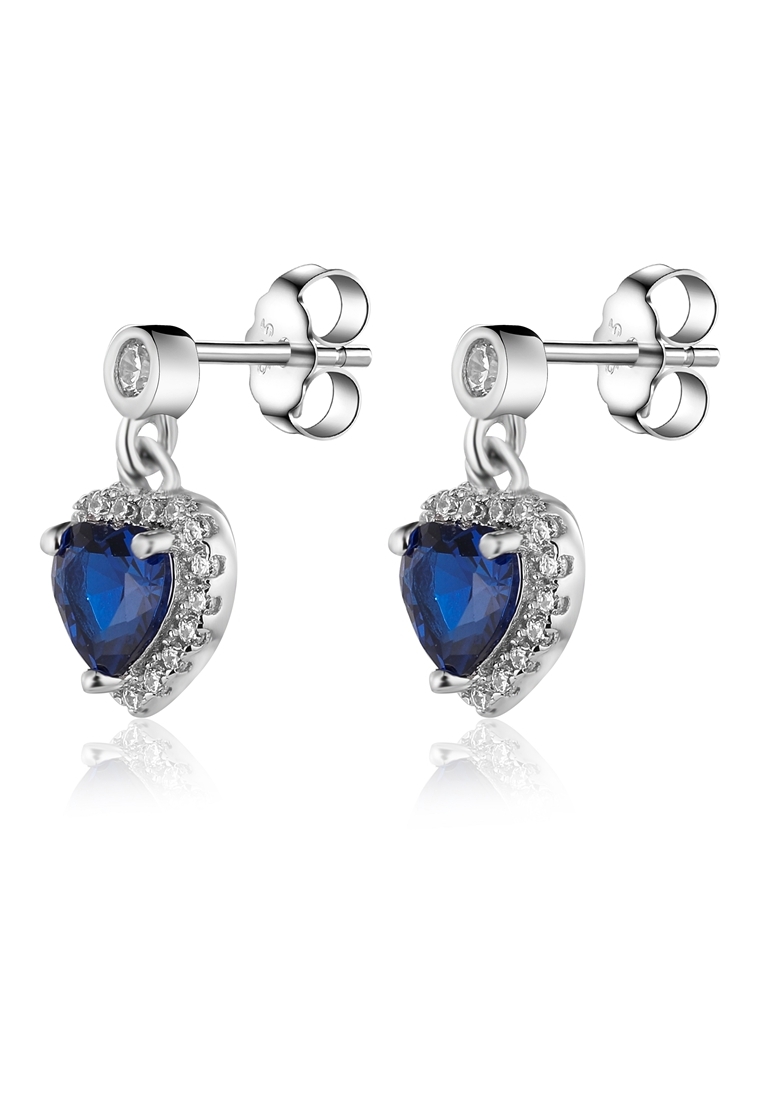 

Серьги подвески из серебра с фианитом Ogisana A42479, A42479