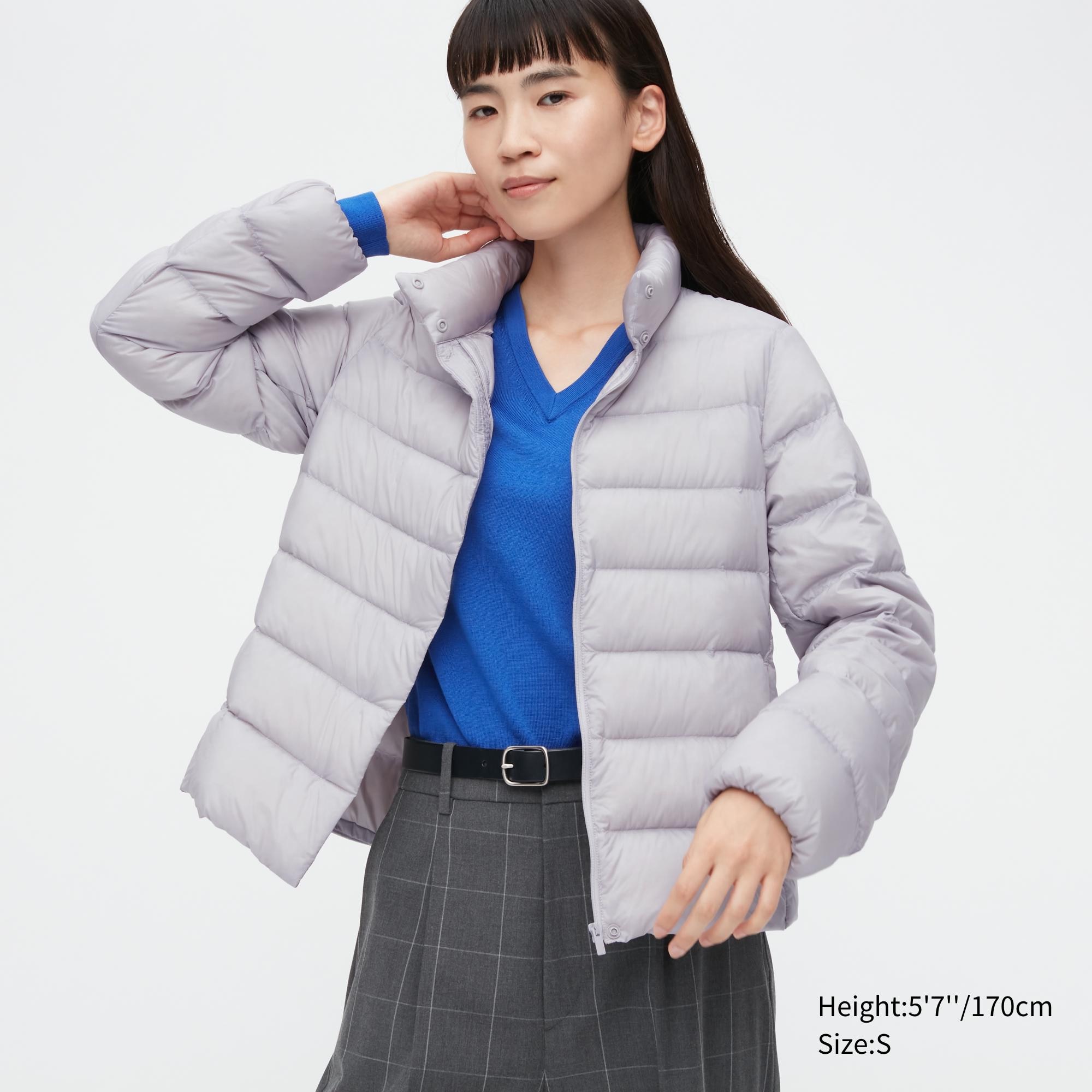 Пуховик женский UNIQLO 450310COL02 серый S (доставка из-за рубежа)