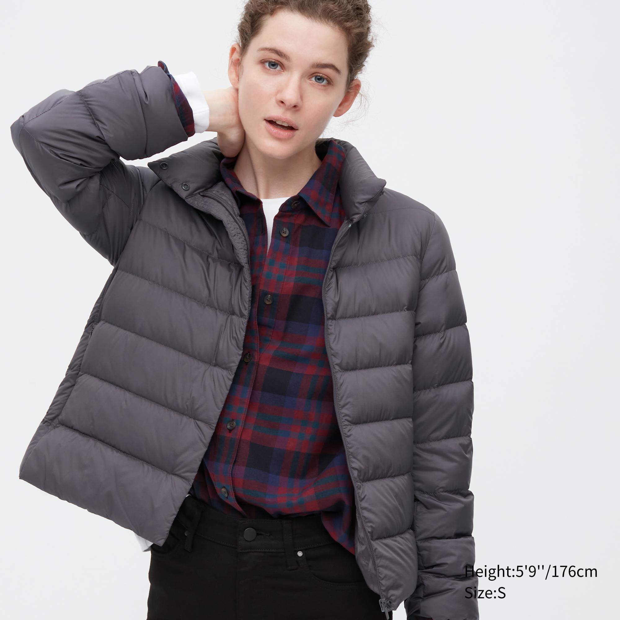 Пуховик женский UNIQLO 450310COL05 серый 2XS (доставка из-за рубежа)