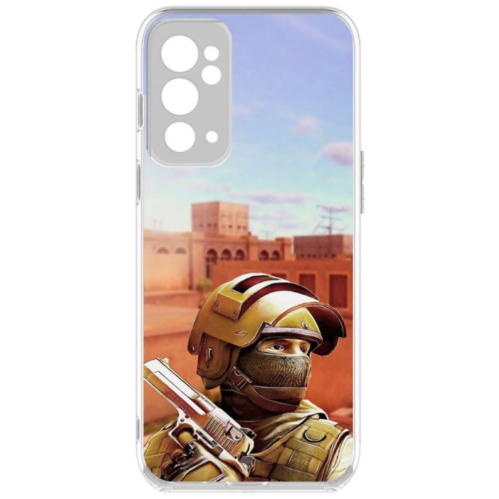 

Чехол-накладка Krutoff Standoff 2 - Спец для OnePlus 9RT, Прозрачный