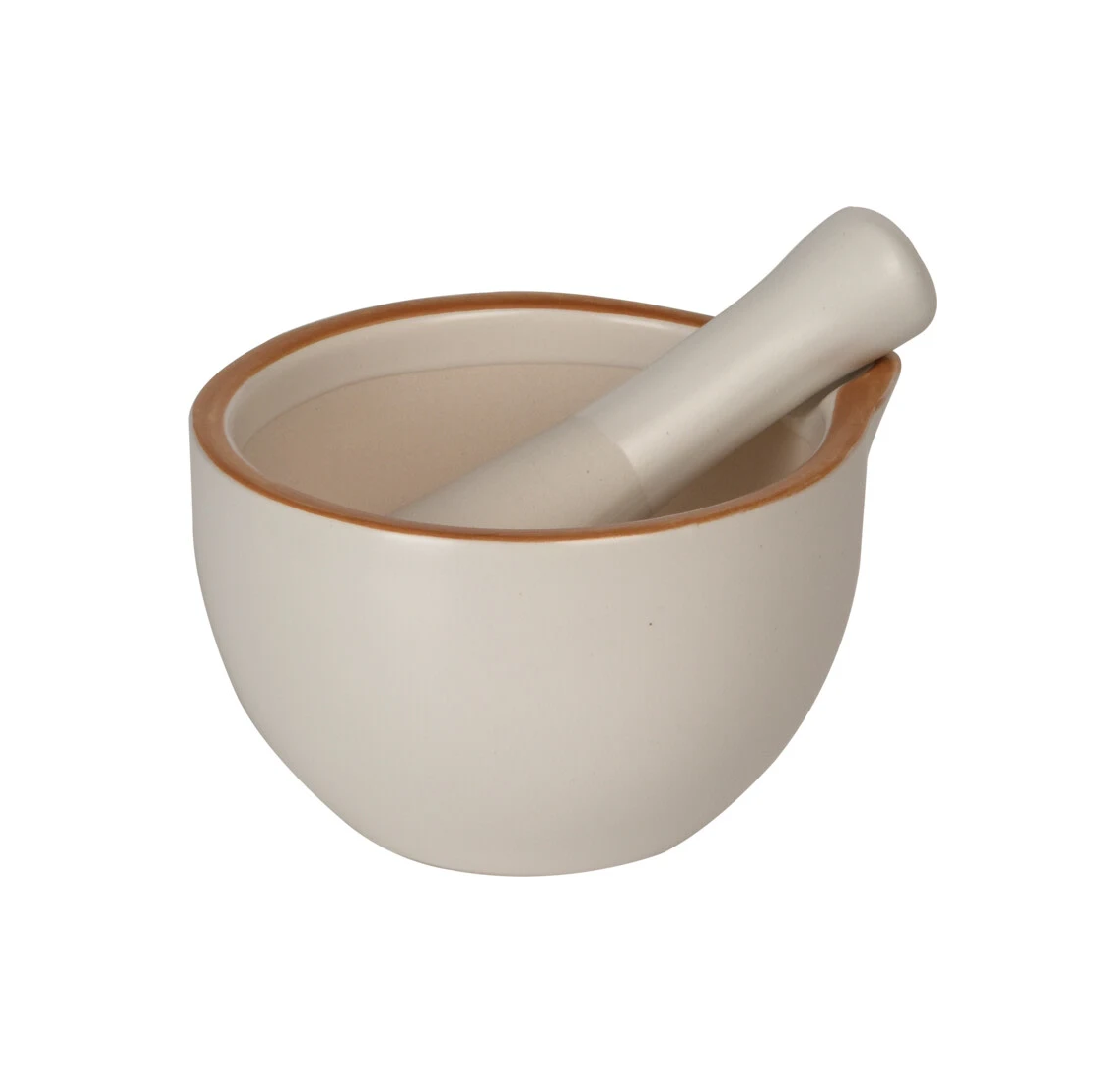 Ступка с пестиком Natura 10 см керамика