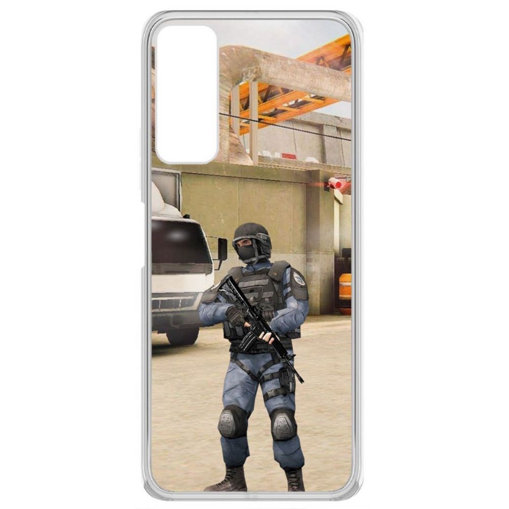 

Чехол-накладка Krutoff Standoff 2 - GIGN для Tecno Camon 17P