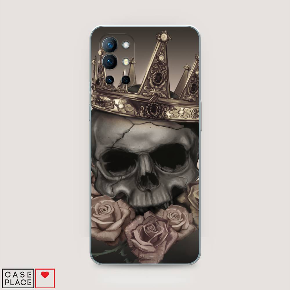 

Чехол Awog на OnePlus 9R / ВанПлас 9R "Череп 22", Серый;черный;бежевый, 151650-9