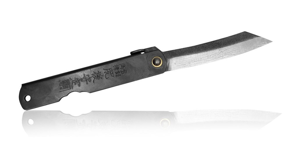 Туристический нож Nagao Higonokami, черный