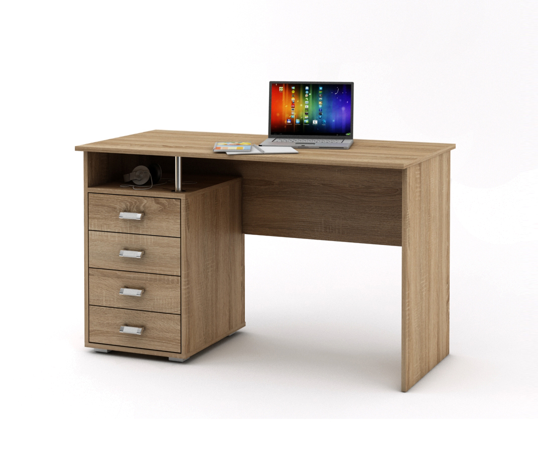 

Компьютерный стол Имидж-52-Дуб-сонома, Компьютерный стол Имидж-52