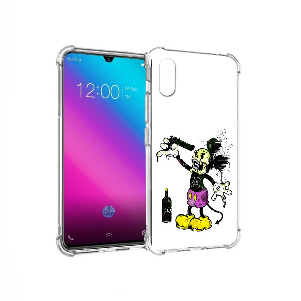 

Чехол MyPads Tocco для Vivo V11 Драг Микки (PT117900.427.73), Прозрачный, Tocco