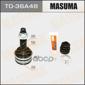 

ШРУС ШРУС 22X56X26Х MASUMA TO-36A48