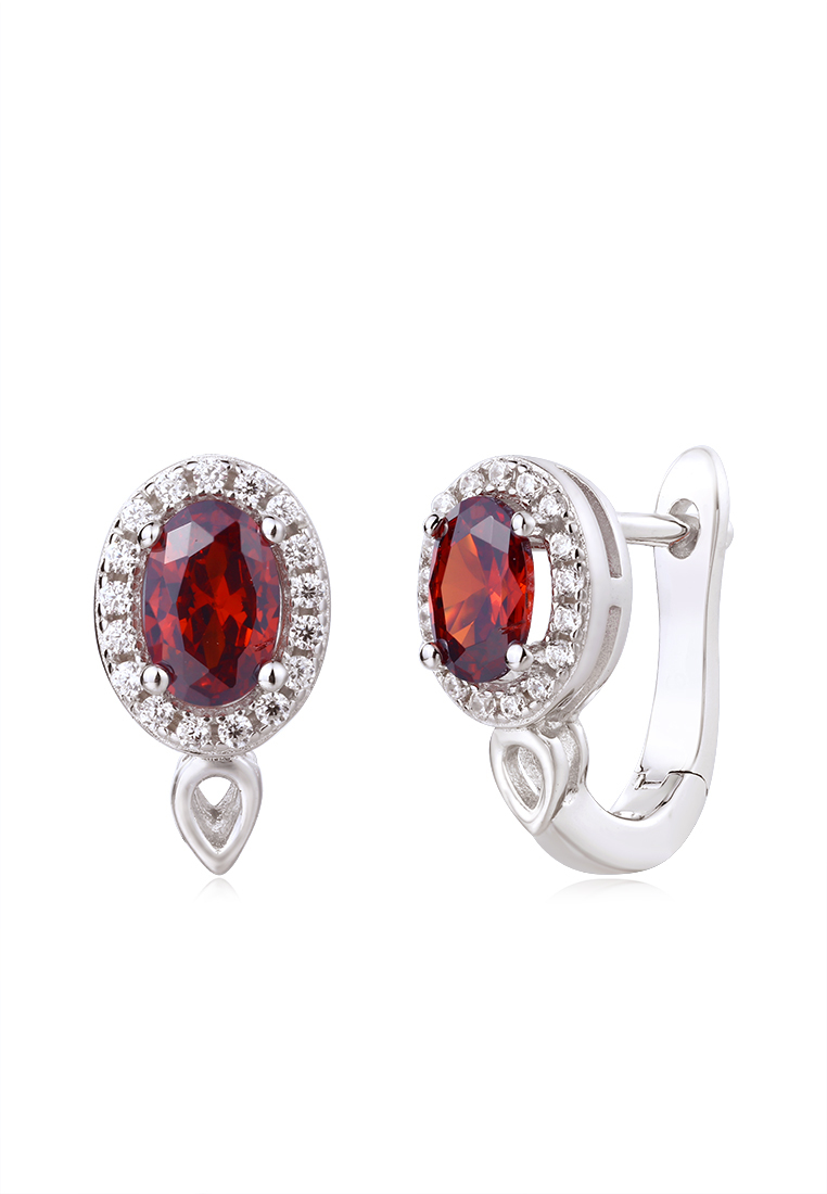 

Серьги из серебра с фианитом Ogisana E-60101B, E-60101B