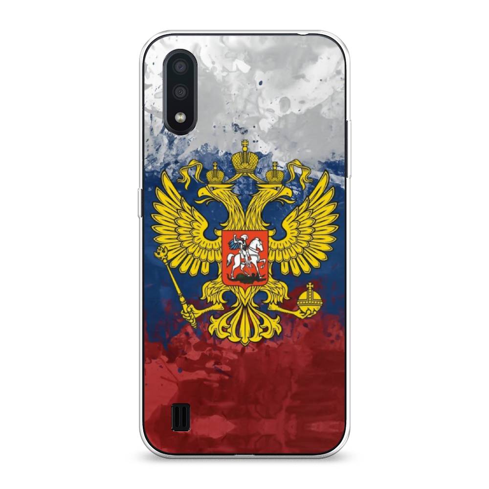 

Чехол Awog на Samsung Galaxy A01 "РФ", Разноцветный, 29550-5