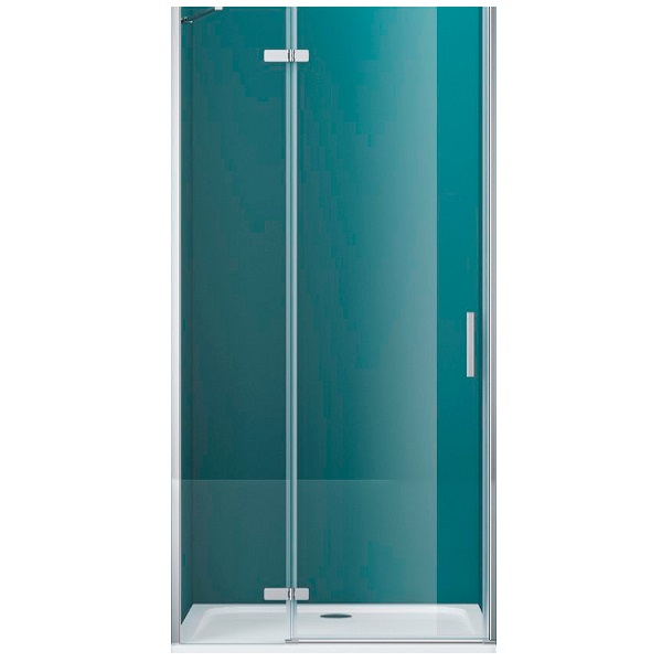 фото Душевая дверь в нишу belbagno kraft b-12-60/20-c-cr l kraft-b-12-60/20-c-cr-l