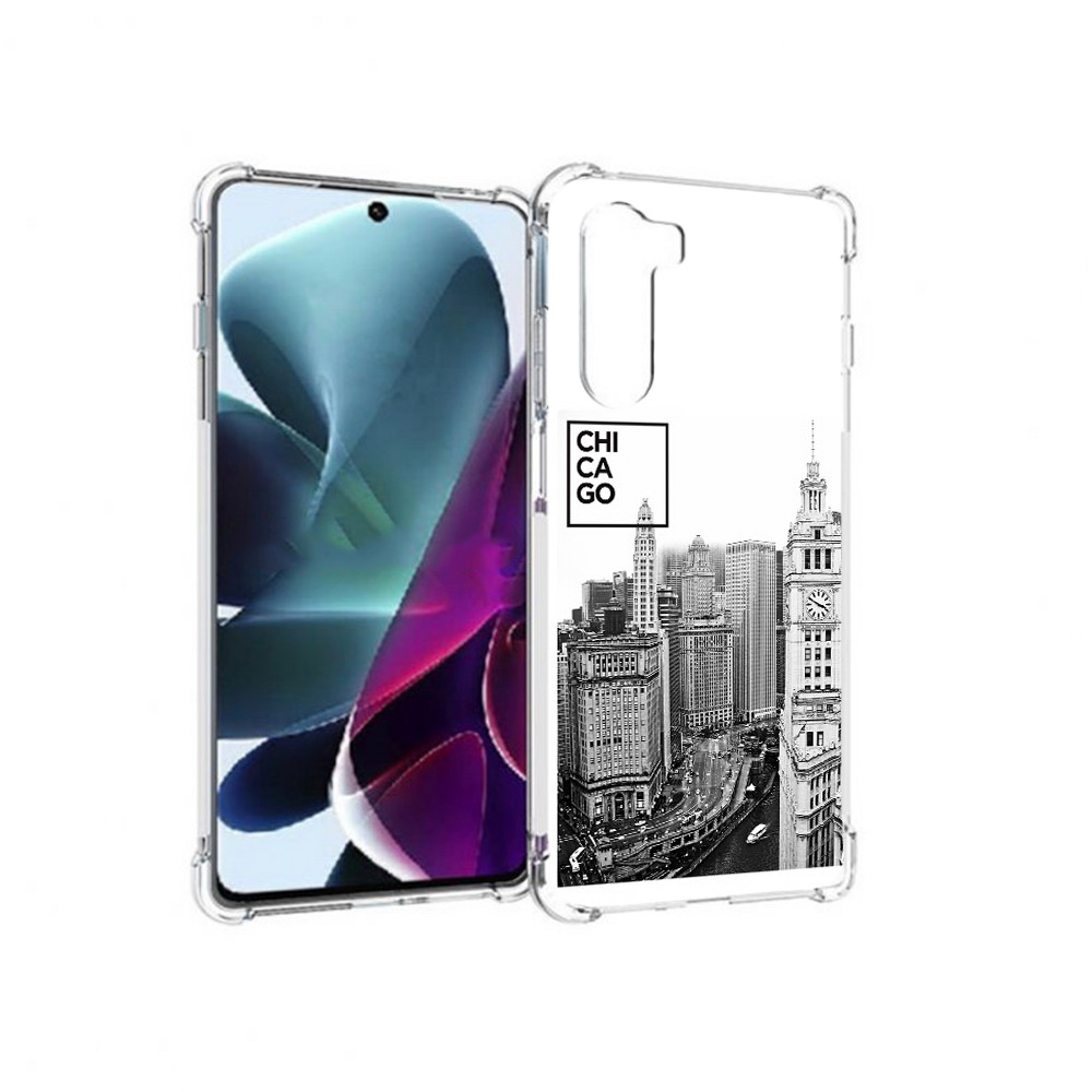 

Чехол MyPads Tocco для Motorola Moto G200 черно белый чикаго (PT227076.355.689), Прозрачный, Tocco