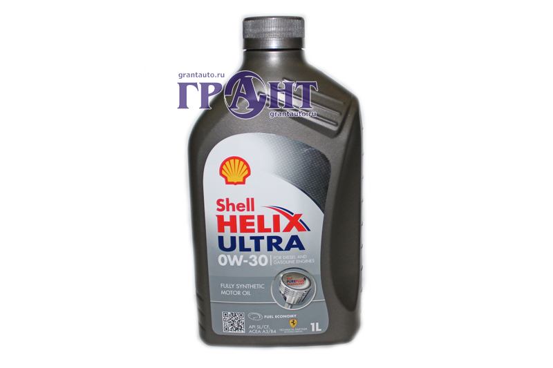 

Масло моторное SHELL HELIX ULTRA A3/B4 0W30 1л