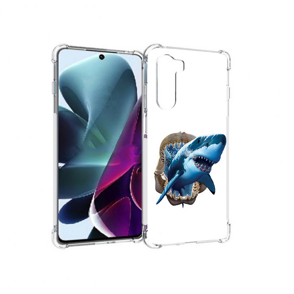 

Чехол MyPads Tocco для Motorola Moto G200 челюсти (PT227076.355.675), Прозрачный, Tocco