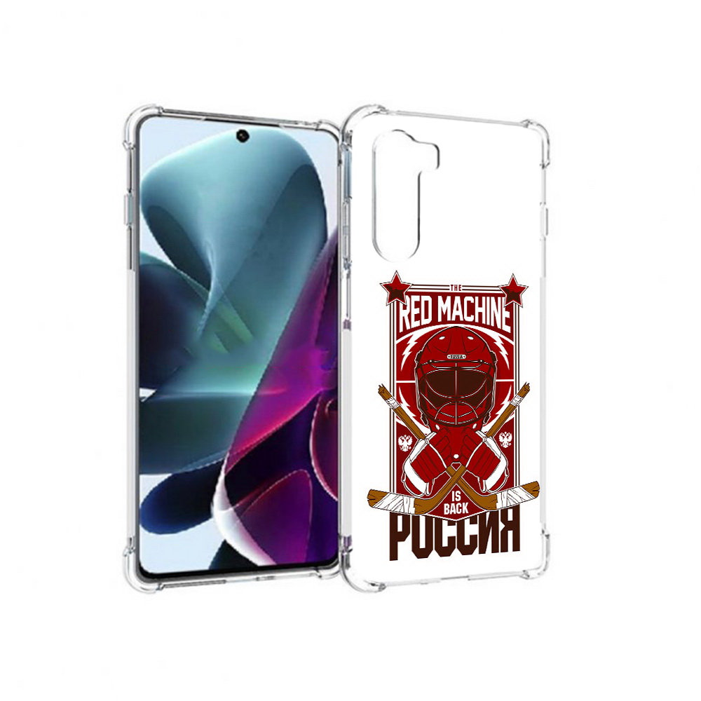 

Чехол MyPads Tocco для Motorola Moto G200 хоккей россия (PT227076.355.666), Прозрачный, Tocco