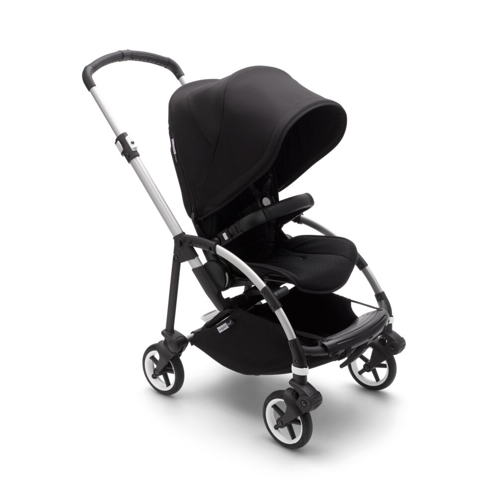 

Bugaboo bee6 коляска прогулочная alu/black/black, Bee6