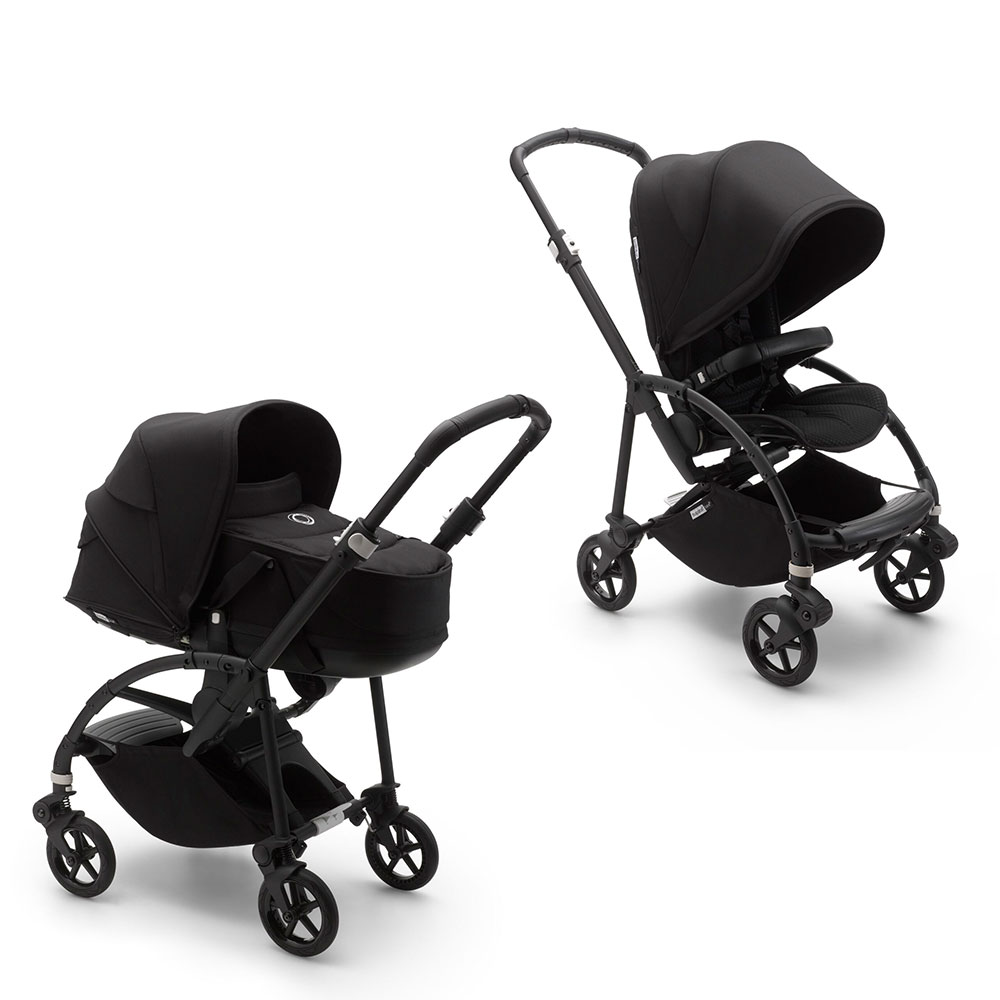 

Bugaboo bee6 коляска 2 в 1 black/black/black complete, Bee6 2 В 1 Complete