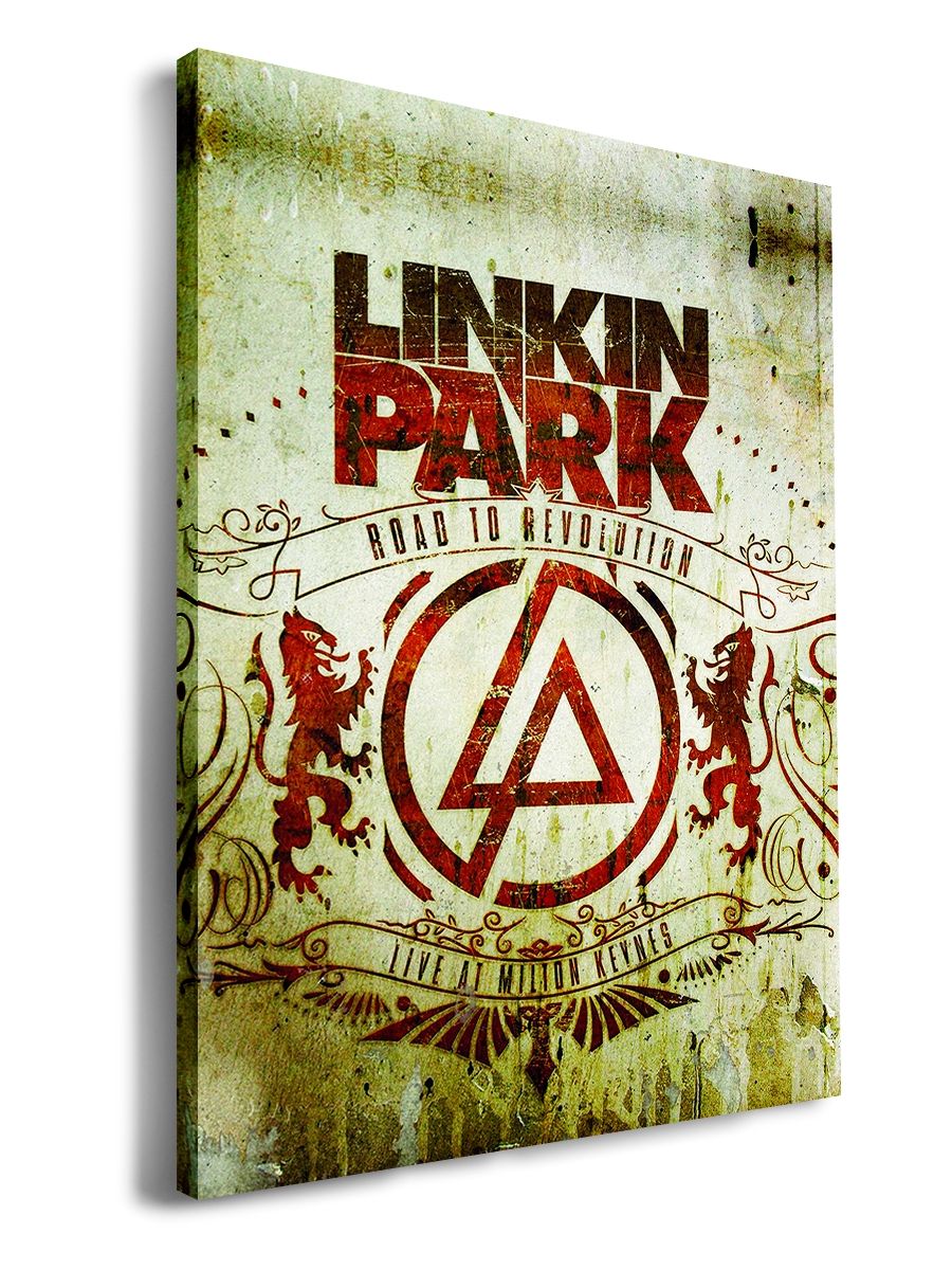 

Картина DRABS 90x60 см на холсте linkin park ретро-эмблема