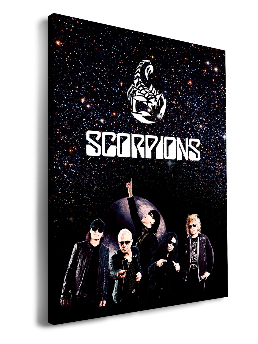 

Картина DRABS 90x60 см на холсте Scorpions
